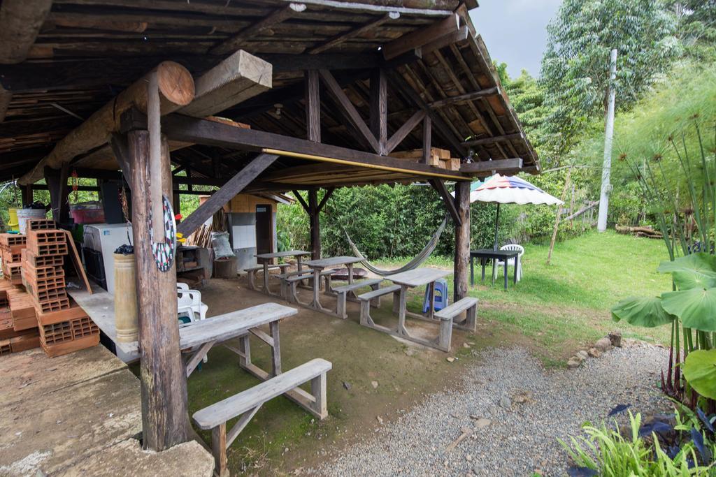 Cabana La Isla Jardín Exterior foto